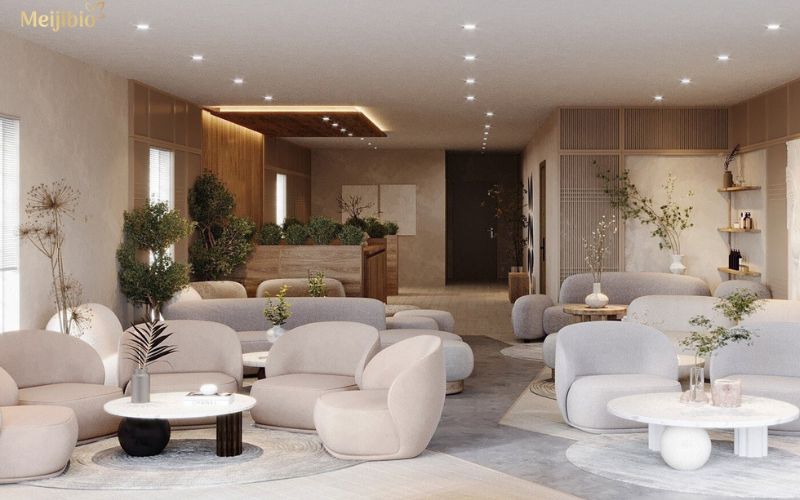 Cơ sở vật chất hệ thống chi nhánh meijibio đầu tư hiện đại, tiện nghi